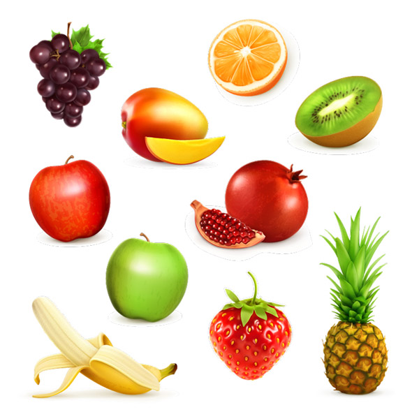 conception de fruit délicieux