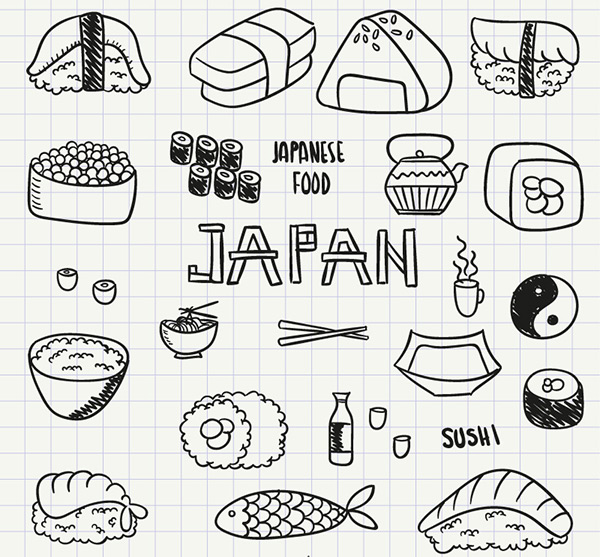cucina deliziosa Giappone