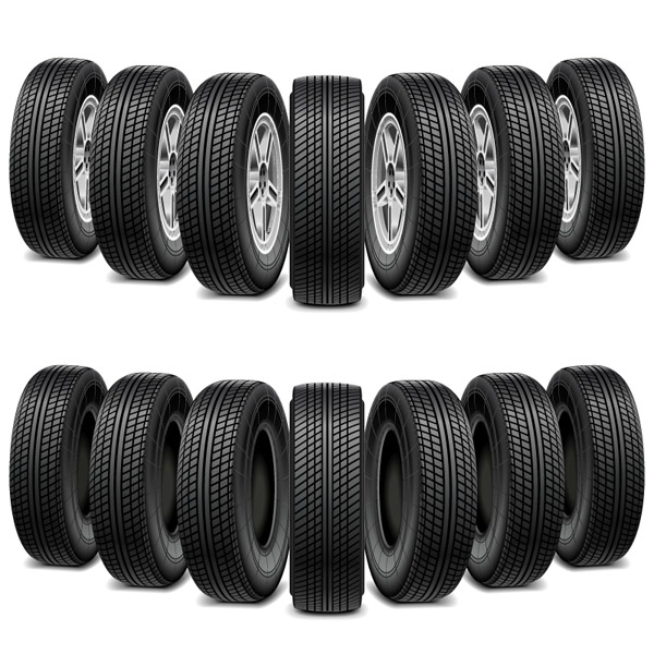 design de pneus de automóvel