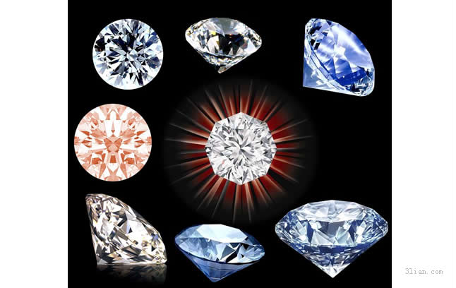 material do psd de diamante
