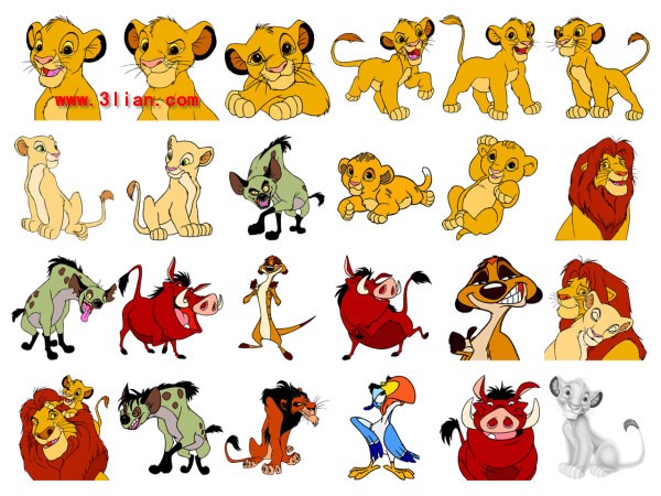 Disney lion king png ikon