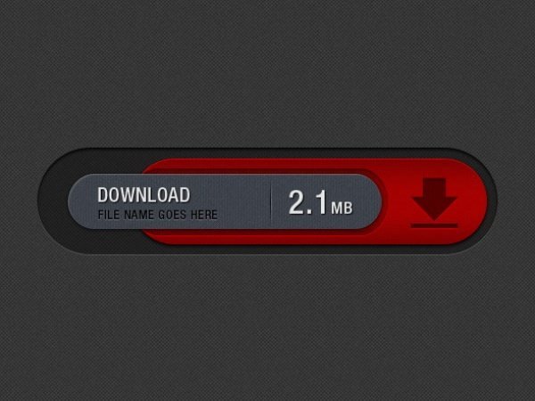 Download Button Psd Free Material