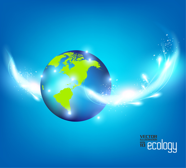 Earth M Wave Background
