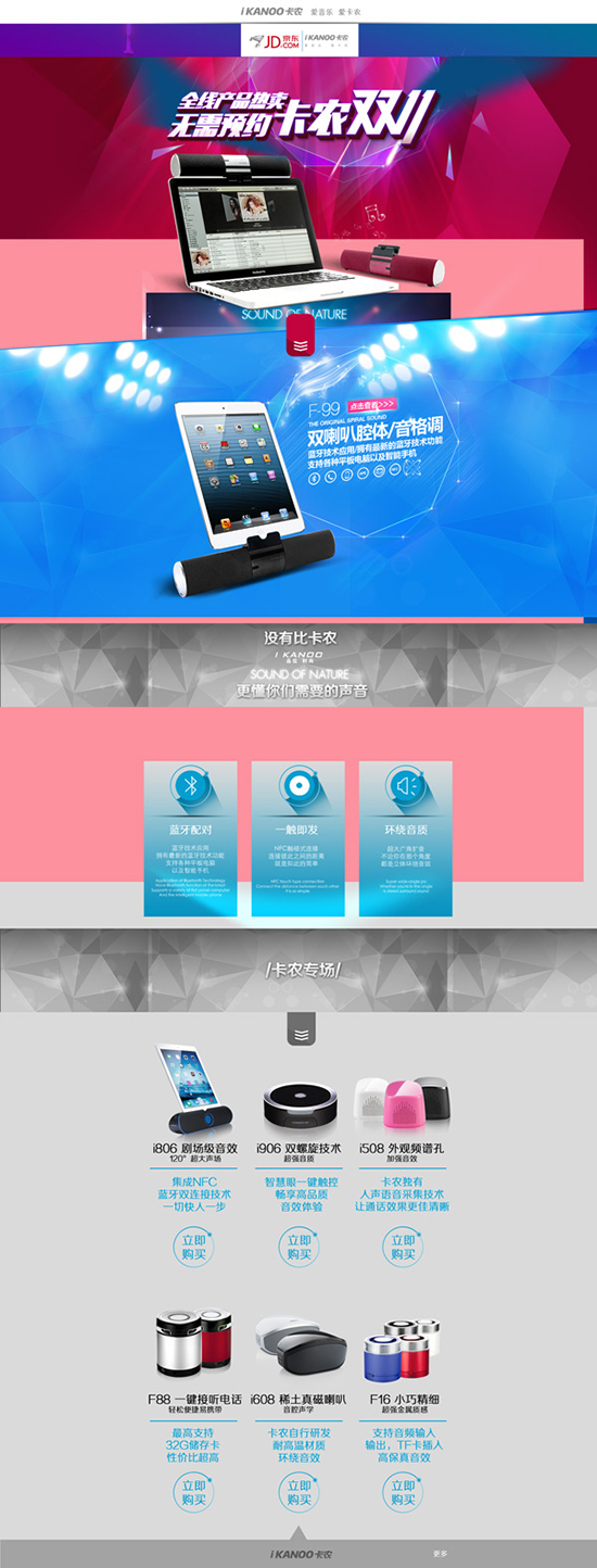 Electronic Products Promotional Home Psd Template