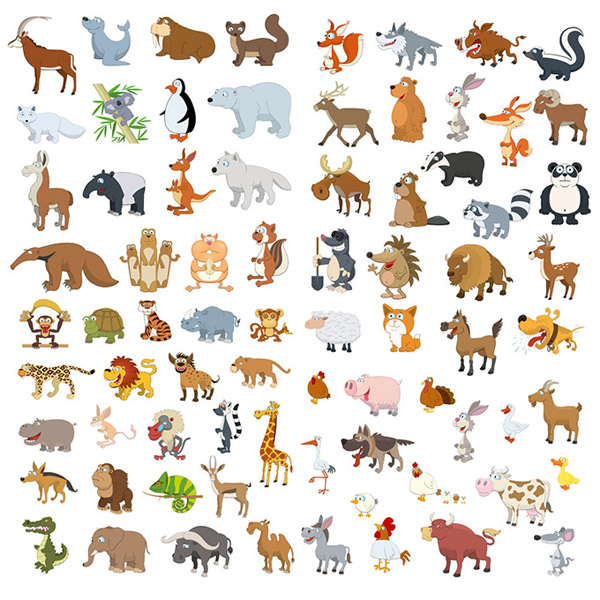 enciclopédia de animais dos desenhos animados