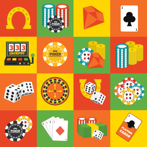 Unterhaltung-Glücksspiel-Symbol