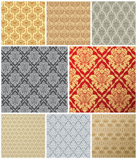 European Tile Pattern Background