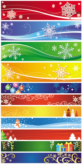 exquisite Christmas banner
