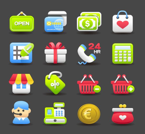 Exquisite Shopping Icon