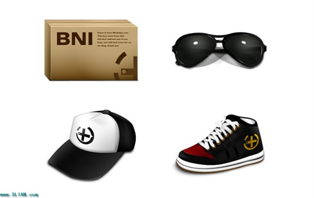 Fashion Hats Too Glasses Png Icons