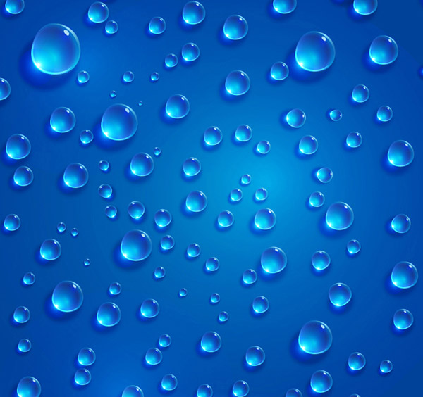 Fine Water Drops Background