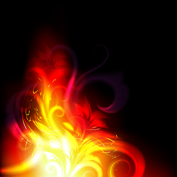 Flame Pattern Background