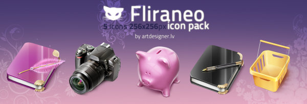Fliraneo Desktop Ico Icons