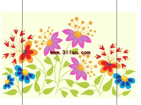 Blume-Blume-Materialien