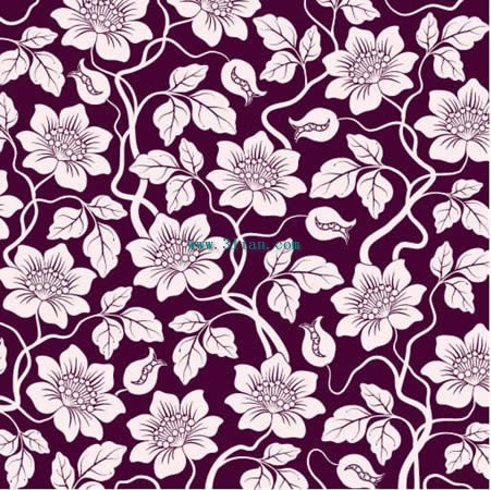 Flowers Shaded Background Material