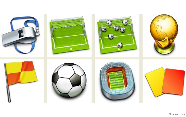 material de fútbol png icono