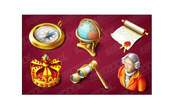 Foreign Royal Classical Png Icons