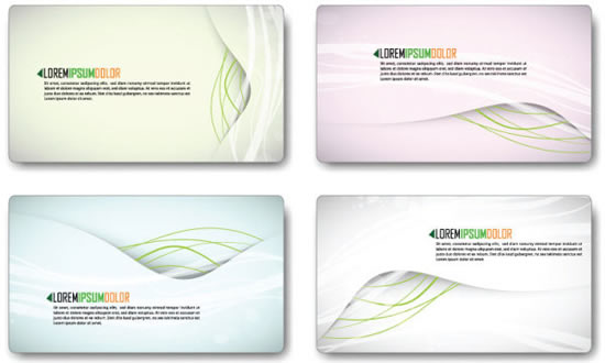 Fresh And Vibrant Business Card Template