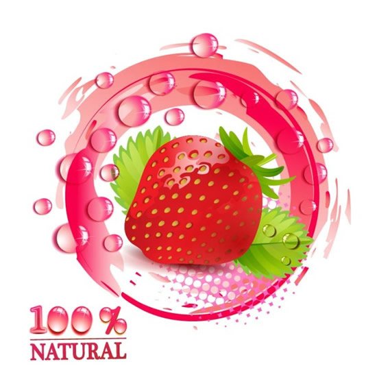 buah-buahan segar dan sayuran merah strawberry