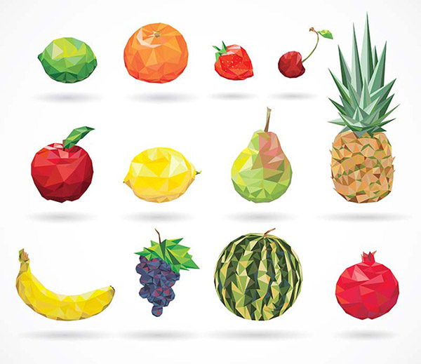 iconos de frutas