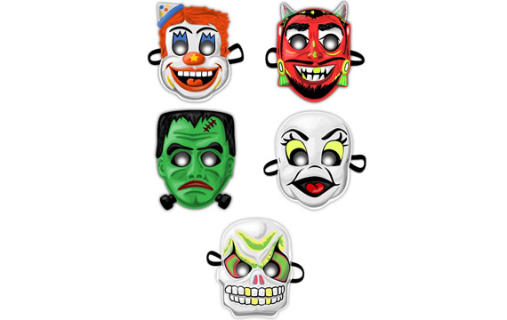 ícones de avatar máscara engraçada