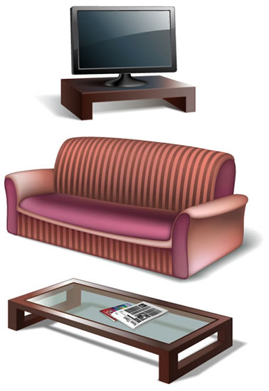 Möbel-Kaffee Tabelle tv tv