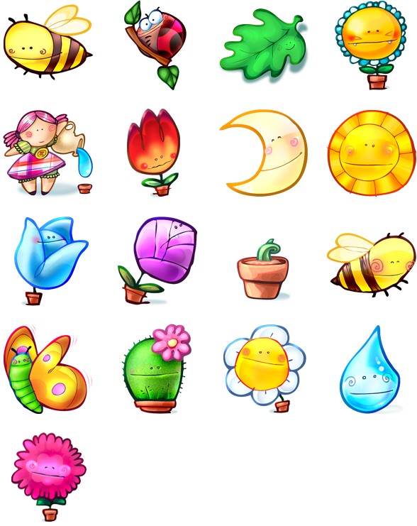 Garden Color Png Icons