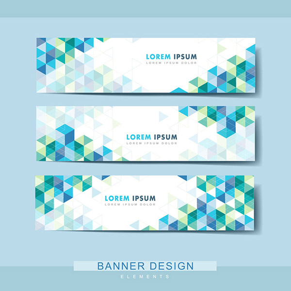 Geometric Banner Design