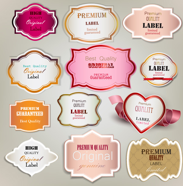 Gift Packaging Labels