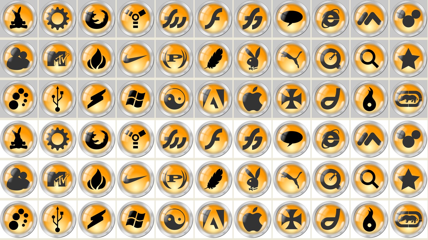 Goldener Kreis Software desktop-Icon png
