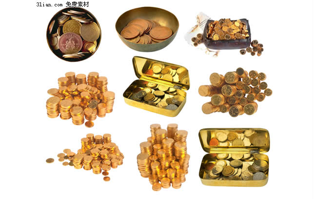 moneta d'oro materiale stratificato psd