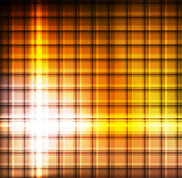 Golden Checkerboard Background