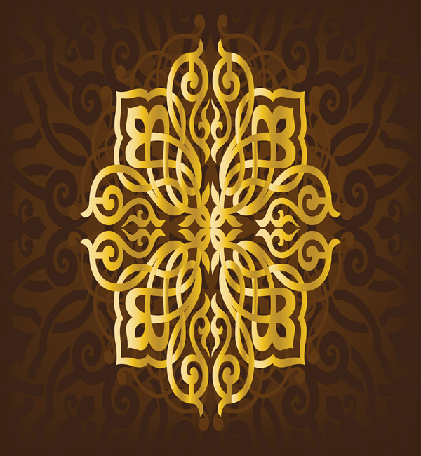Golden Traditional Patterns