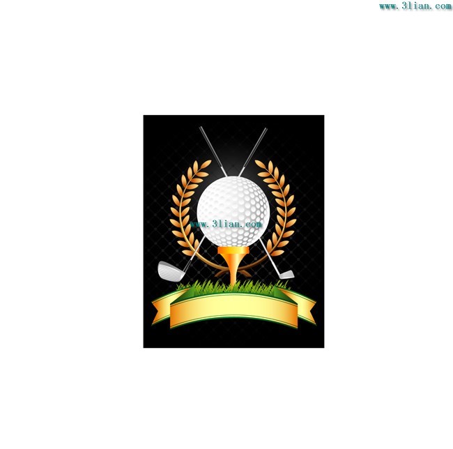 logotipo do golfe