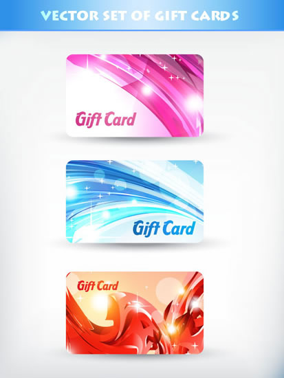 Gorgeous Gift Card Template Line Cards