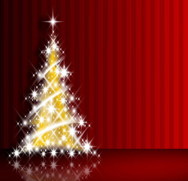 muhteşem yıldız Noel ağacı