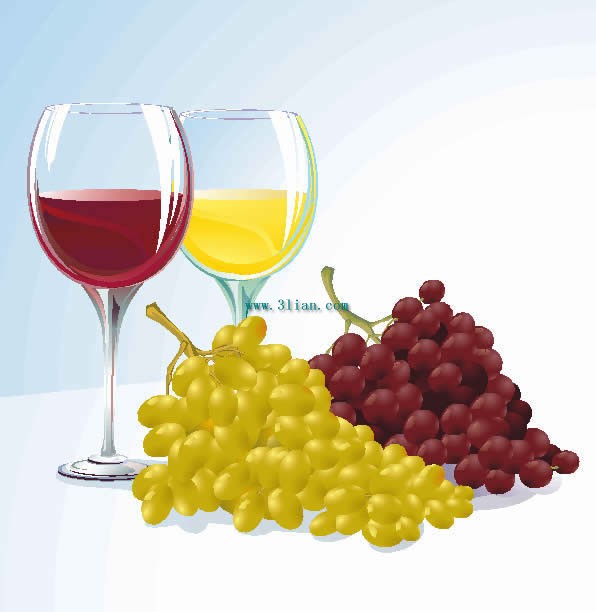 uvas e vinho