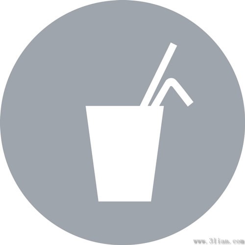 sfondo grigio beve icone