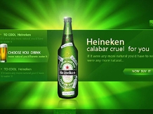 Green Beer Page Templates Psd Material