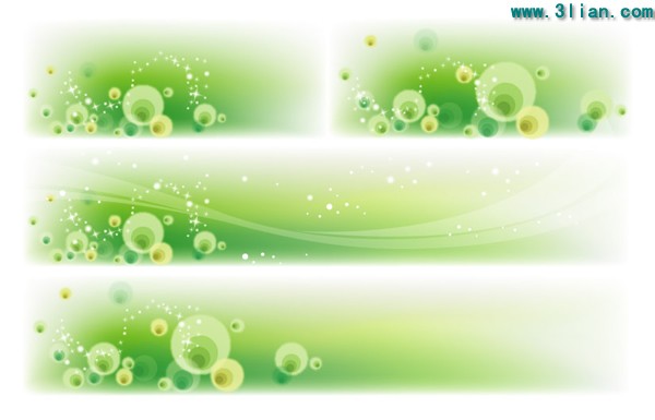 Green Dream Pattern Background Material