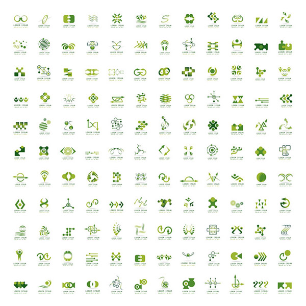 ícones de energia verde