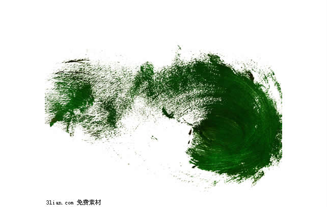 Green Ink Psd Material
