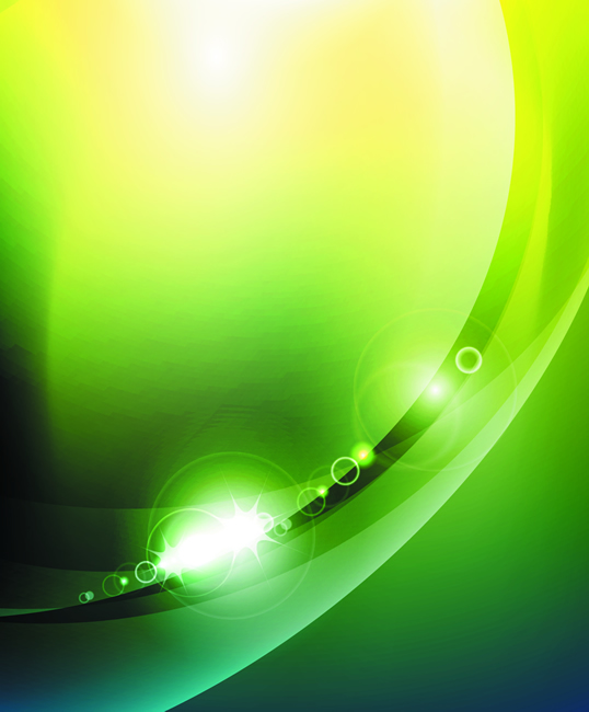 Green Streamer Background