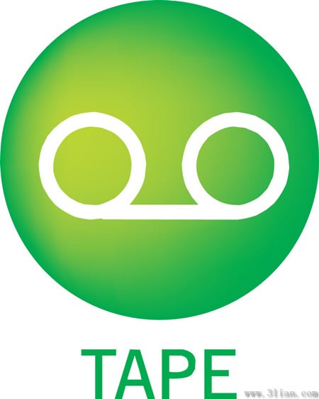 Green Tape Icon