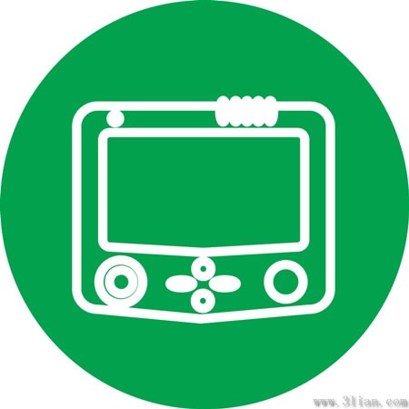 Green Toy Icon Material