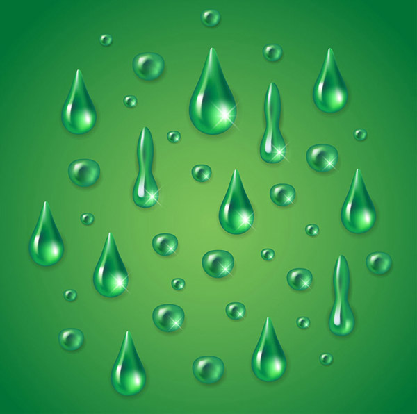 Green Water Background