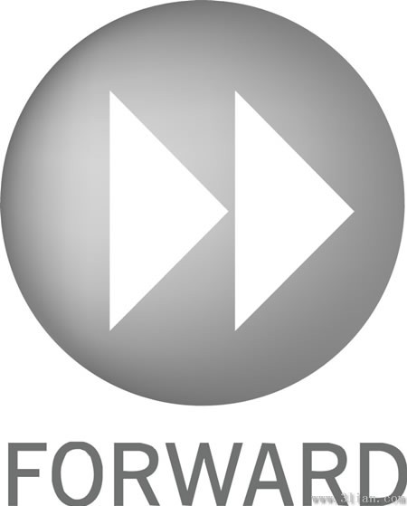 Grey Forward Icon