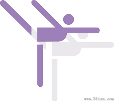 Gymnastik-Symbol