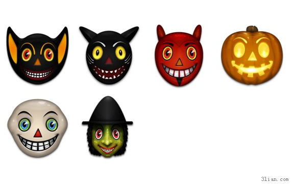 Halloween masker png ikon