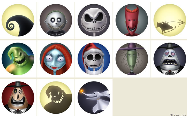 Halloween Thema PNG-icons